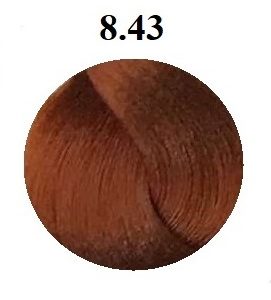 رنگ مو رف ۸٫۴۳ بلوند مسی طلایی روشن