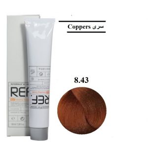 رنگ مو رف 8.43 بلوند مسی طلایی روشن