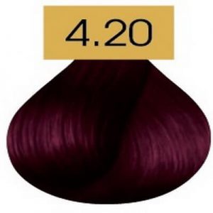 رنگ مو رنوال 4.20 شرابی بادمجانی تیره