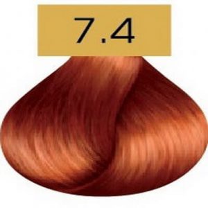 رنگ مو رنوال 7.4 بلوند مسی متوسط