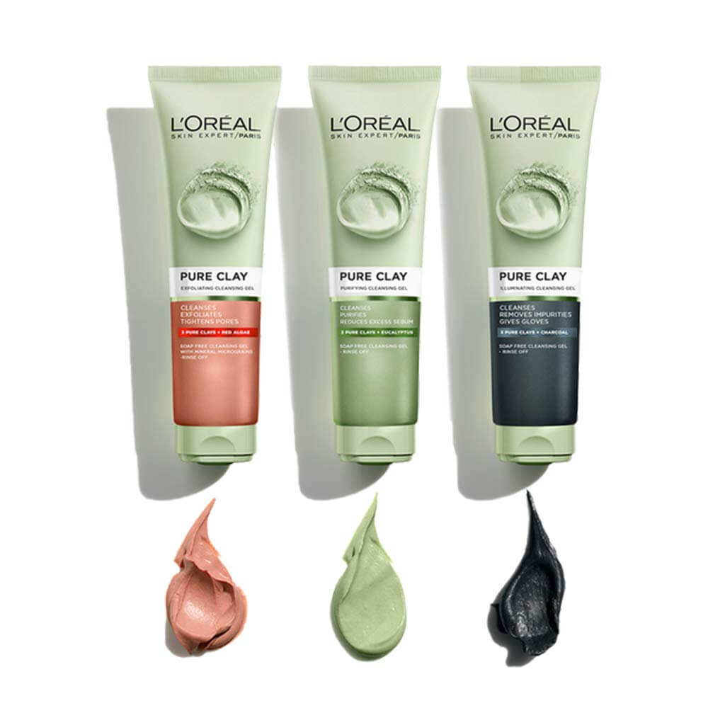 ژل شستشوی خاک رس لورآل (Loreal)