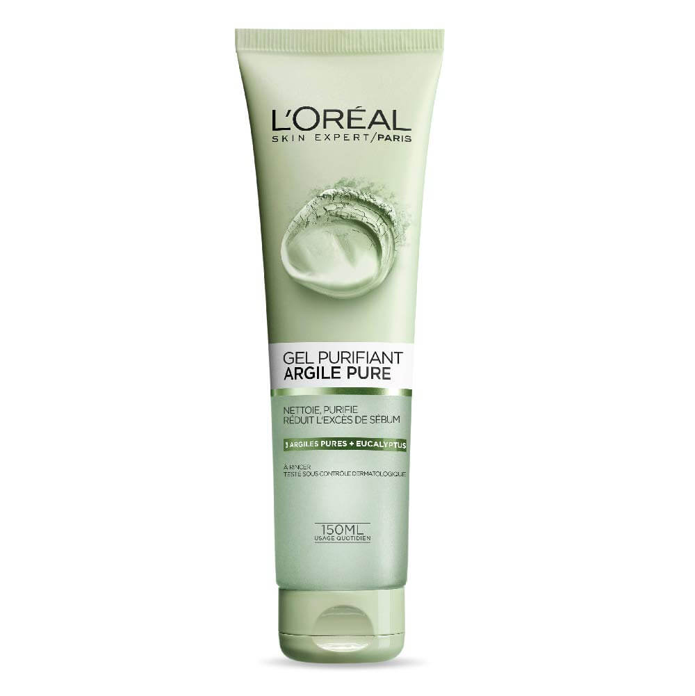 ژل شستشوی مات‌کننده خاک رس لورآل (Loreal)