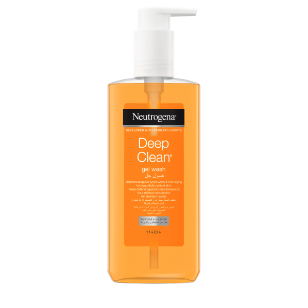 ژل شستشوی صورت Deep Clean نیتروژینا (Neutrogena)