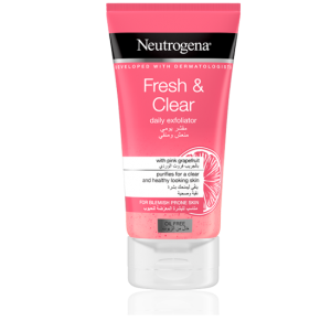 اسکراب گریپ‌فروت Fresh & Clear نیتروژینا (Neutrogena)