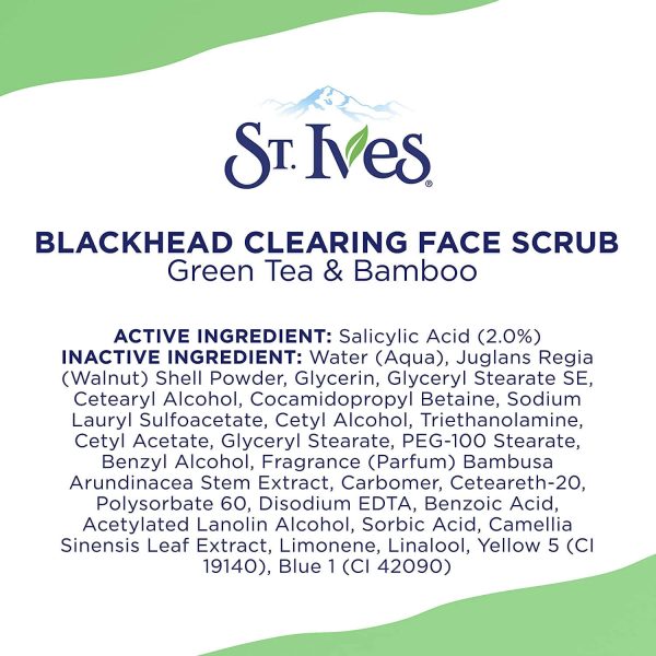 اسکراب چای سبز سنت‌ایوز (ST.Ives)