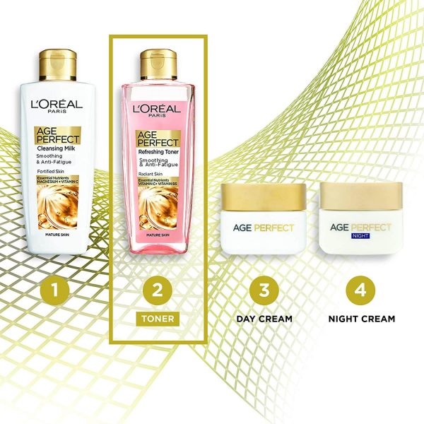 تونر تسکین‌دهنده ویتامین C لورآل (Loreal)