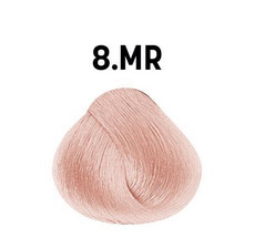 رنگ مو بایوپلکس 8.MR بلوند متالیک رز متوسط
