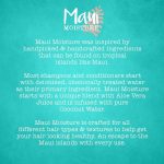 ماسک مو میوه آگاوه مائویی Maui