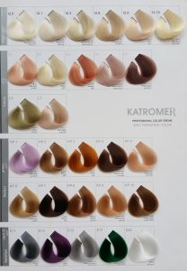 رنگ مو کاترومر تنوع 98 رنگ