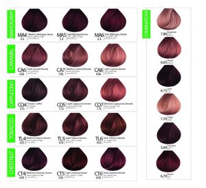 رنگ مو‌ی بن سای سری طبیعی