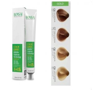 رنگ مو‌ی بن سای سری طلایی