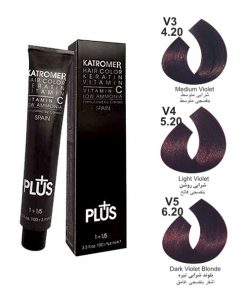 رنگ مو‌ی کاترومر سری شرابی Katromer