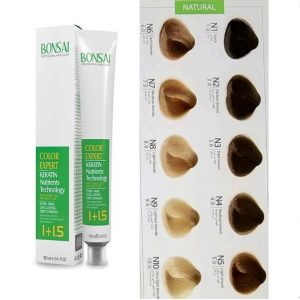 رنگ مو‌ی بن سای سری طبیعی