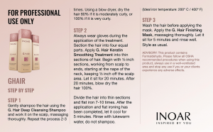 کیت کراتین اینوآر Inoar جی‌هیر شش‌ضلعی