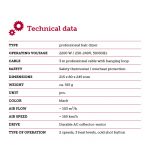 سشوار حرفه ای موزر مدل Ventus Pro