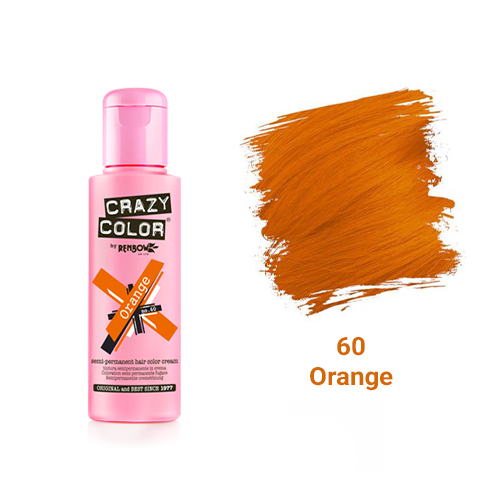 رنگ فانتزی کریزی‌کالر شماره 60 (Orange)