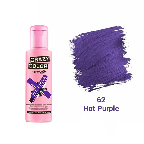 رنگ فانتزی کریزی‌کالر شماره 62 (Hot Purple)