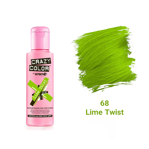 رنگ فانتزی کریزی‌کالر شماره 68 (Lime Twist)