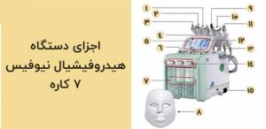 دستگاه هیدروفیشیال ۷ کاره نیوفیس