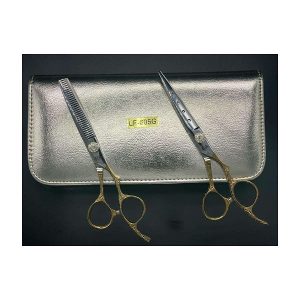 ست قیچی آرایشگری جگوار ( کات و کوتاهی - پیتاژ - LF-605G)