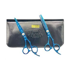 ست قیچی جگوار آبی ( کات و کوتاهی - پیتاژ - LF-606B )