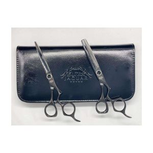 ست قیچی جگوار نقره ای مات ( کات و کوتاهی - پیتاژ - LF-603B)