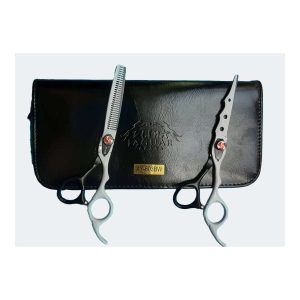 ست قیچی آرایشگری جگوار ( کات و کوتاهی - پیتاژ - XY-603BW)