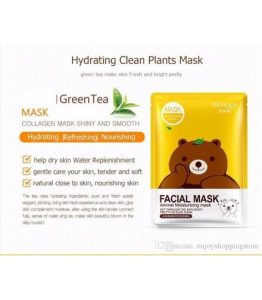 ماسک صورت بیوآکوا عصاره چای سبز - Image 2