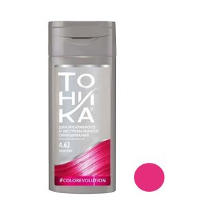 شامپو رنگ تونیکا شماره 4.62 صورتی نئون