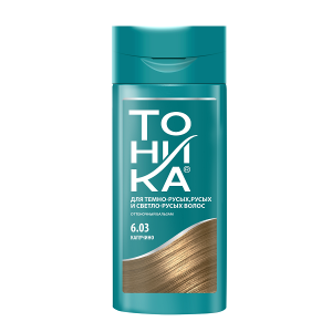 شامپو رنگ تونیکا شماره 6.03 (کاپوچینو)