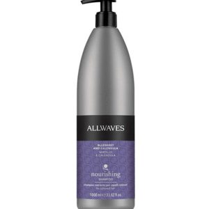 شامپو سر مغذی بلوبری و کالاندولا آلویوز ALLWAVES (1000میل)