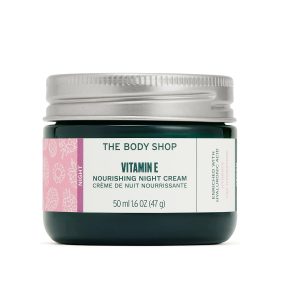 کرم شب مرطوب‌کننده ویتامین E بادی‌شاپ