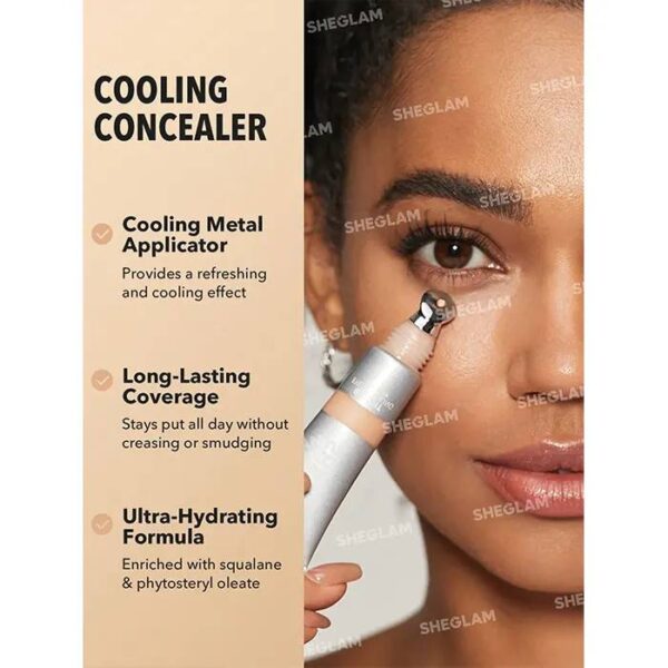 کانسیلر سر فلزی شیگلم Golden