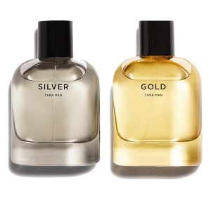 ادوتویلت مردانه زارا دو قلو من سیلور و گلد (80میل)+(80میل)