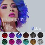 اسپری مو رنگی پرفکت شماره 08 آبی blue (150 میل) - Image 3