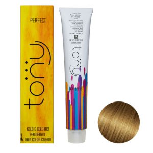 رنگ‌مو تونی سری عسلی شماره 8.33