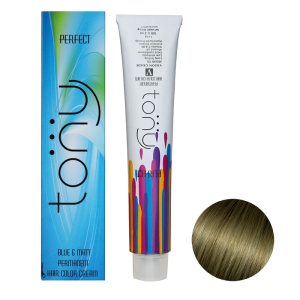 رنگ‌مو تونی سری زیتونی شماره 7.2