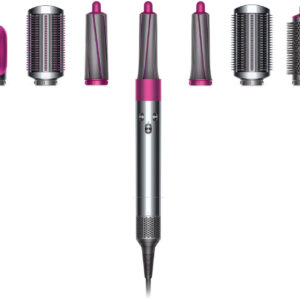 سشوار ایررپ دایسون مدل HS01 صورتی/نیکل (airwrap)