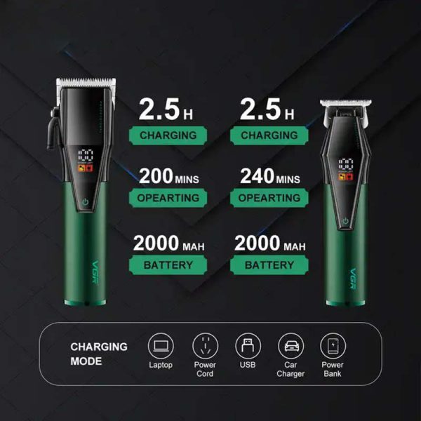 ست ماشین‌اصلاح وی‌جی‌آر (مدل V-677) - Image 4