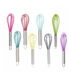 همزن دستی سیلیکونی دسته استیل - Image 3