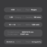 ست ماشین اصلاح 8 کاره وی جی ار V-110 - Image 4