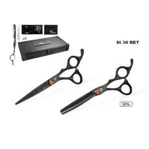 قیچی ست مستر مشکی کد M-14 سایز “6.0