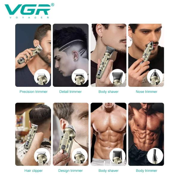 ماشین اصلاح هشت کاره وی‌جی‌آر مدل V-103 - Image 6