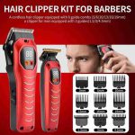 ست ماشین اصلاح موی سر و صورت و خط زن جیمی مدل GM-8046 - Image 3