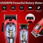 ست ماشین اصلاح موی سر و صورت و خط زن جیمی مدل GM-8046 - Image 4