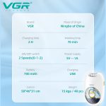 اپیلاتور سه کاره وی جی آر مدل V-736 - Image 7