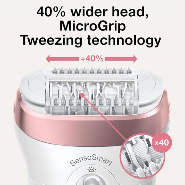 اپیلاتور سری 9 براون مدل 9985 سنسو اسمارت