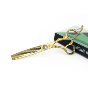 قیچی پیتاژ اکونومی طلایی کد E-3T سایز “6.0