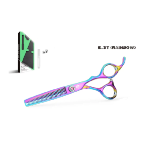 قیچی پیتاژ اکونومی هفت رنگ E-3T بدون شیار رزونال سایز “6.0