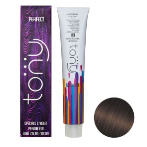 رنگ‌مو تونی سری فندقی شماره 5.75